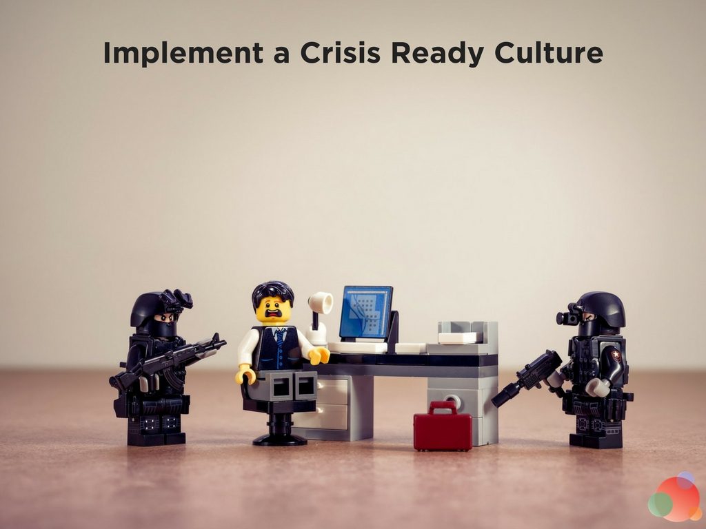 Implement a Crisis Ready Culture